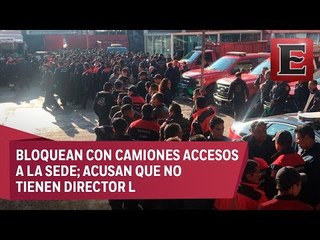 Bomberos de CDMX toman estación central por falta de director