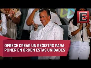 Meade promete en Sonora regularizar “autos chocolate”