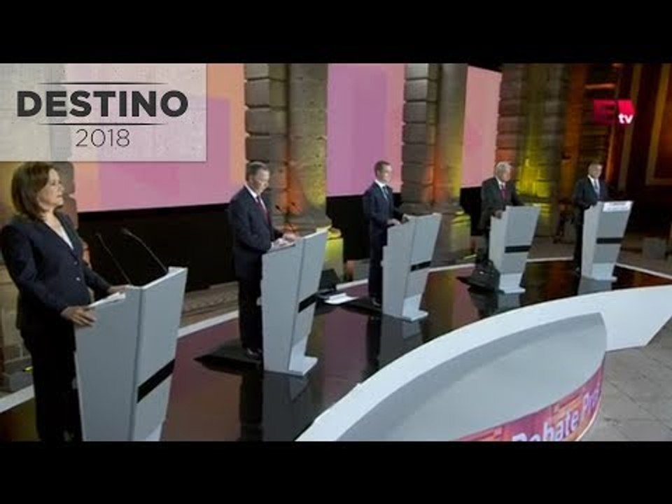 Arranca el primer debate presidencial