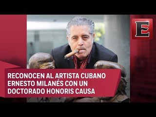 Ernesto Milanés, artista reconocido por sus obras de arte