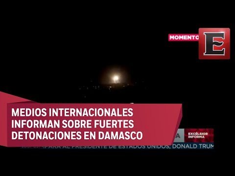 Última Hora: Reportan explosiones en Siria