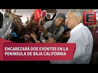 López Obrador visita San José del Cabo, BCS