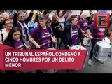 Protestas en España contra sentencia que exculpa a violadores