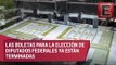 Impresión de boletas electorales para Presidente iniciará este 6 de mayo