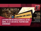 Gabriela de la Torre habla de la función especial del musical 'La Bella y la Bestia'
