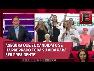 Ana Lilia Herrera habla sobre la preparación de Meade para el debate
