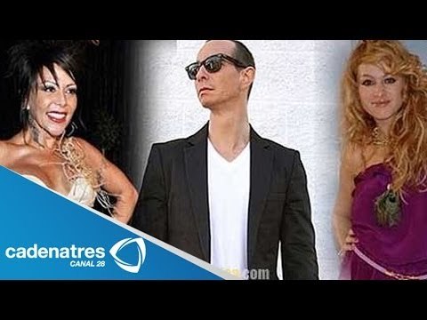 Erik Rubín es motivo de pleito entre Alejandra Guzmán y Paulina Rubio