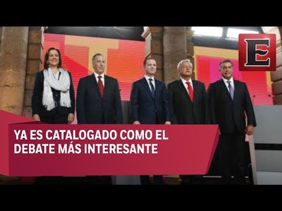 Crónica del primer debate presidencial