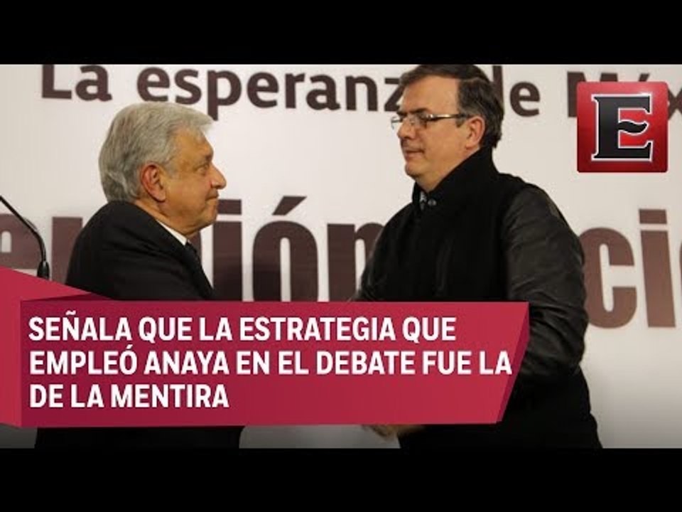 La estrategia del miedo no les va a funcionar, asegura Ebrard