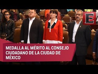 Asamblea Legislativa capitalina reconoce a organizaciones en pro de la igualdad