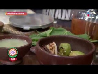 Cocina de solteros: ¡prepara estas originales quesadillas de chaya! | Sale el Sol