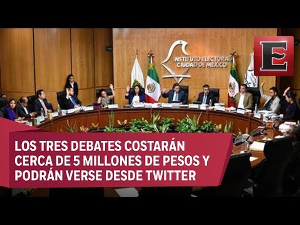 Debates por la Jefatura de Gobierno llegarán a Twitter; costo: 5 mdp