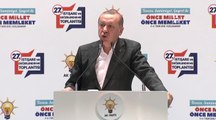 Cumhurbaşkanı Erdoğan: 