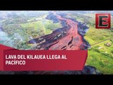 Imagenes impactantes de la expulsión de magma del volcan kilauea