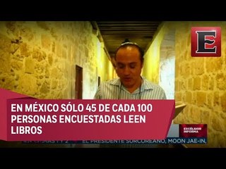Octavio Heredia habla sobre la disminución de la población lectora en México