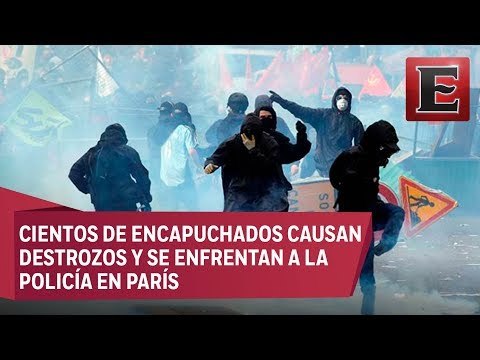 Grupos radicales provocan graves disturbios en Francia