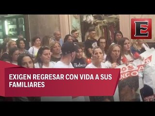 Protestan en Nápoles por caso irresuelto de italianos desaparecidos