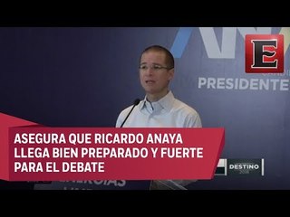 Damián Zepeda habla sobre el primer debate presidencial