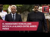 Maduro visita Cuba para reunirse con el presidente Díaz-Canel