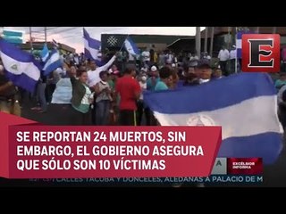 Continúan protestas en Nicaragua