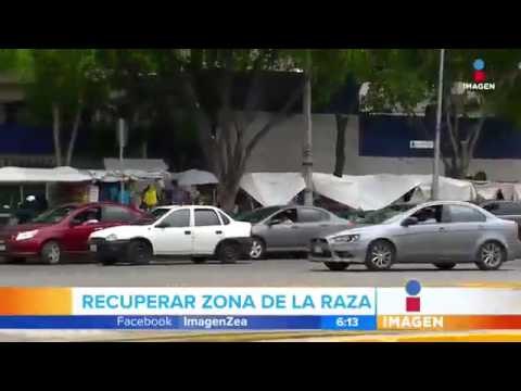 Adiós a ambulantes en zona de La Raza