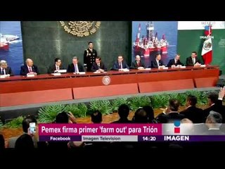 Pemex firma alianza para extraer crudo