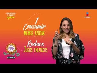¿Cómo dejar de consumir azúcar? | Sale el Sol