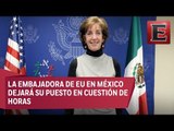 Roberta Jacobson se despide de mexicanos en emotivo video