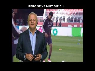 'El Mundial está a la vuelta de la esquina', en opinión de Pablo Carrillo