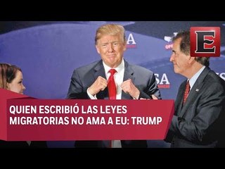 Donald Trump amenaza con cerrar frontera a los extranjeros