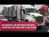 Capturan a ladrones de camiones de carga que usaban inhibidores de señal