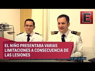 Neurocirujados de la SEMAR operan a menor lesionado tras el 19S