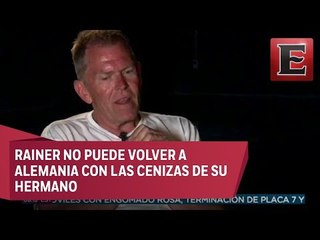 Hermano espera recuperar el cuerpo del ciclista alemán encontrado en Chiapas