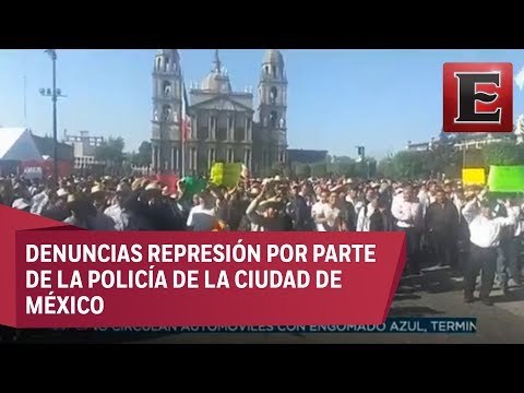 Transportistas del Estado de México desquician vialidades en CDMX