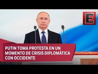 Putin asume el poder por cuarta ocasión