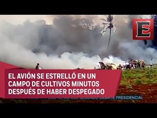 Desplome de avión en Cuba deja 108 muertos hasta el momento