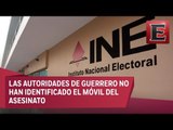 INE pide esclarecer asesinato de capacitador asesinado en Guerrero