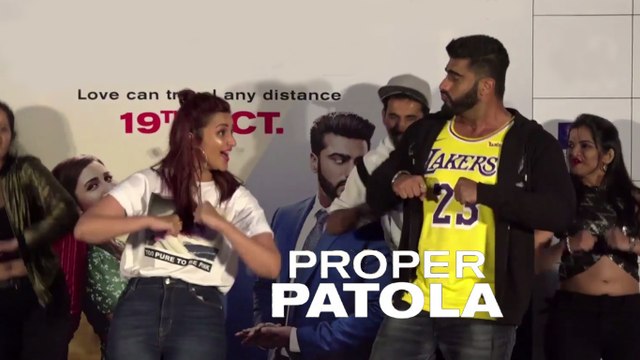 Parineeti ,Arjun Kapoor Others At Song Launch Proper Patola For Namaste England