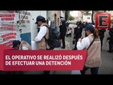 Operativo contra el robo de autopartes en la colonia Buenos Aires