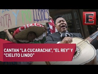 Mexicanos en NY llevan mariachi al abogado racista que insultó a hispanohablantes