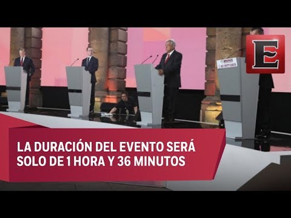Habrá nuevo formato en el segundo debate presidencial