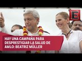 Beatriz Gutiérrez habla de la supuesta enfermedad de AMLO