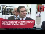 Lorenzo Cordova emite mensaje previo al debate Presidencial