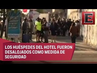 Conato de incendio en un hotel de la colonia Tabacalera