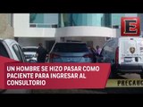 Asesinan a tiros a médico en su consultorio en Querétaro