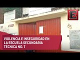 Secundaria Técnica No. 7 en la CDMX es foco rojo en violencia escolar
