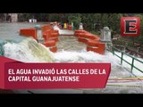 Vigilan en Guanajuato la presa La Olla tras desborde por intensas lluvias
