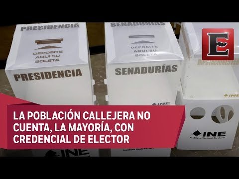 Preferencias electorales de la población en situación de calle