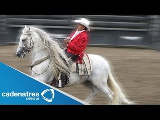 África Zabala le manda mensaje a Joan Sebastian por dejar los espectáculos ecuestres