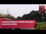 Huachicoleros acribillan a seis policías en Amozoc